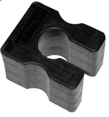 Body-Solid Abstufungs-Adapter für Steckgewichtspakete 7,5lbs (3,375kg)