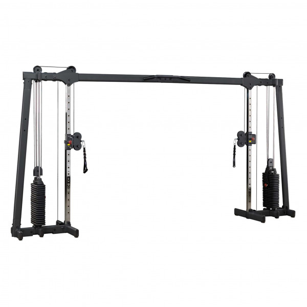 Body-Solid GDCC-250B Functional Training Center / Multi-Kabelzug "Studio" -Black-Edition- (2x95 kg)