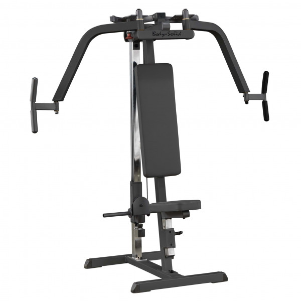 Body-Solid GPM-65B Butterfly, Brustmuskeltrainer, Pec Machine -Black-Edition- + 30 mm Adapter